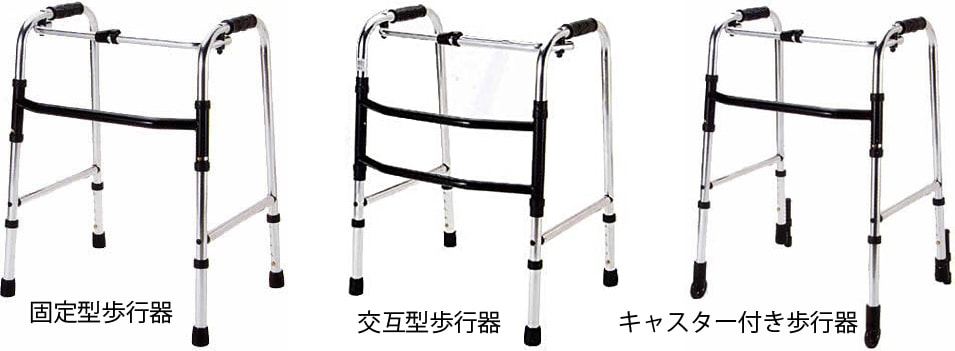 変形性膝関節症に使う歩行器